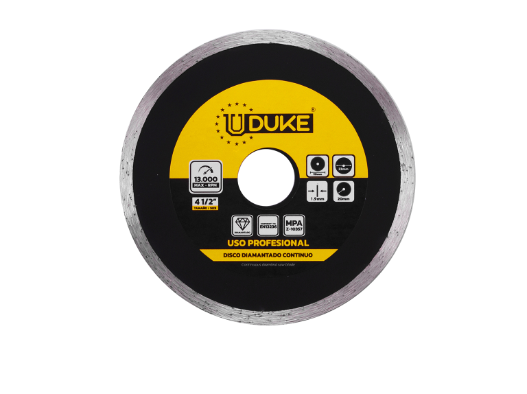 DISCO DIAMANTADO CONTINUO UDUKE 4 1/2  (HT30580)
