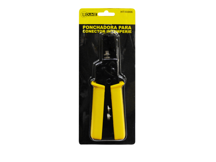 PONCHADORA COAXIAL UDUKE PARA CONECTOR INTEMPERIE RG6 (HT80006)
