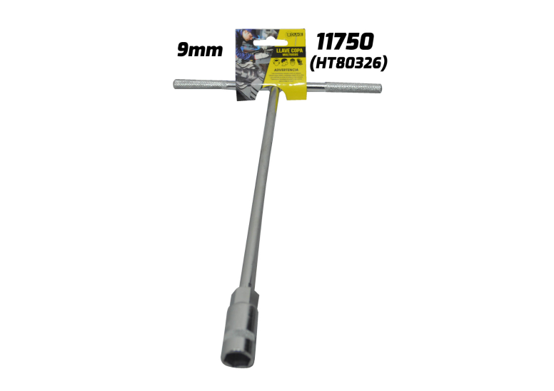 LLAVE COPA EN T CON CUADRANTE UDUKE 9 MM (HT80326)