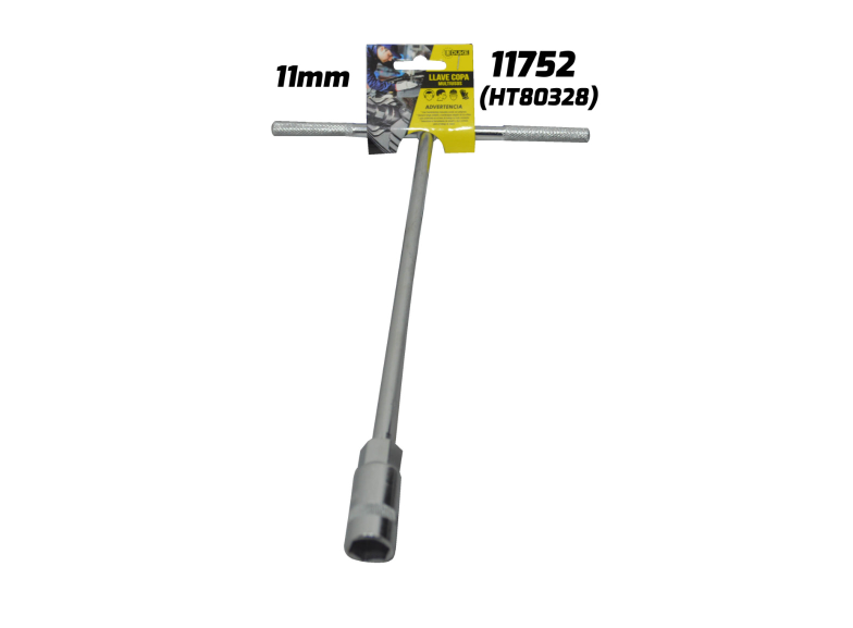 LLAVE COPA EN T CON CUADRANTE UDUKE 11 MM (HT80328)