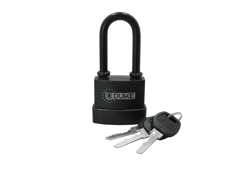 CANDADO INTEMPERIE ARCO LARGO 45 MM NARANJA UDUKE (HT90180)