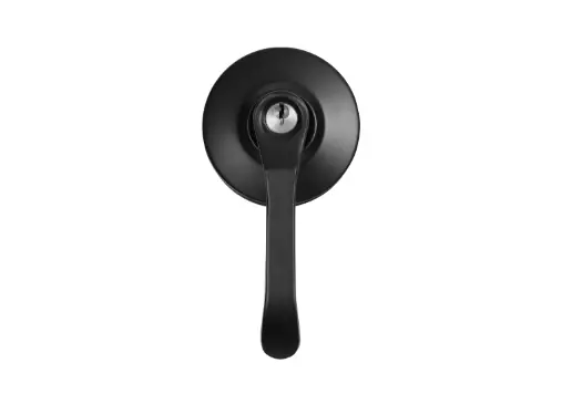 CHAPA MANIJA BANO NEGRA ACERO INOXIDABLE  UDUKE (HT1630)