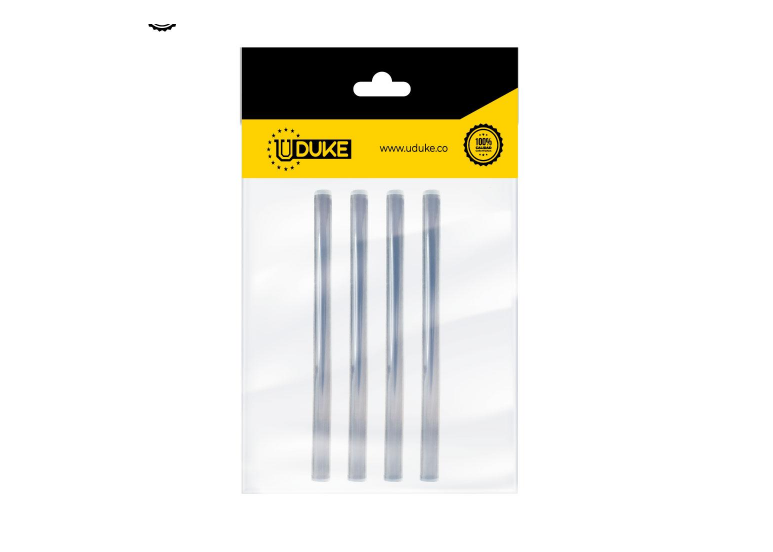 SILICONA BARRA GRUESA 24CM PQT X 4 UDUKE