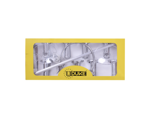 KIT ACCESORIOS PARA BANO X6 PIEZAS EN CAJA UDUKE (9111)