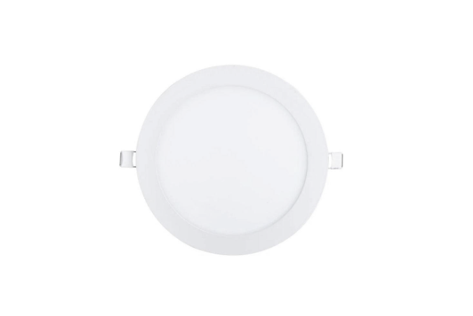 PANEL LED 12W REDONDO INCRUSTAR LUZ DIA VHARBOR 6500K 85-265V (HT80511)