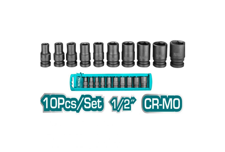 COPAS DE IMPACTO 1/2 INDUSTRIAL LARGO 38 MM JUEGO X 10PZS 10 - 24 MM TOTAL (THISTD12101)