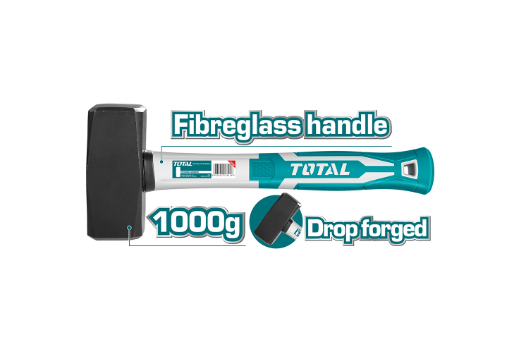 PORRA 2LB HIERRO MANGO FIBRA VIDRIO TOTAL (THT7210006)