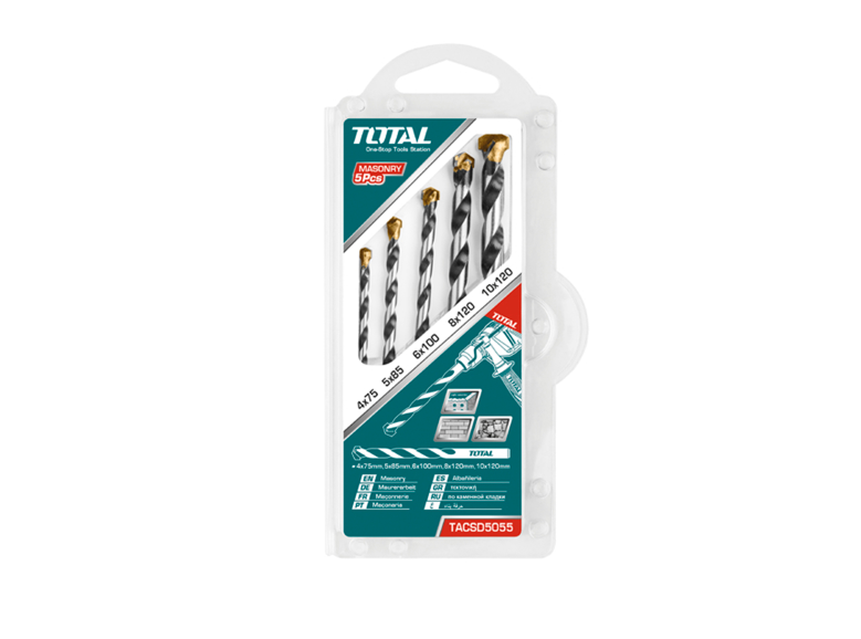 BROCA MURO JUEGO X 5 PZS TOTAL (UTACSD5055)