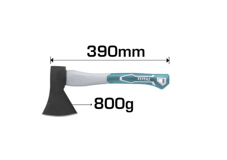 HACHA 800 G MANGO FIBRA DE VIDRIO TOTAL (THT788006)
