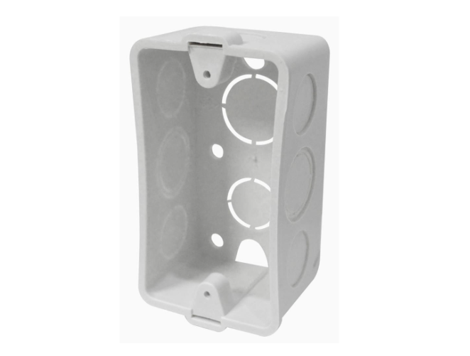CAJA PLASTICA 2X4 BLANCA INDUMA CERTIFICADA (T1202-0027) 