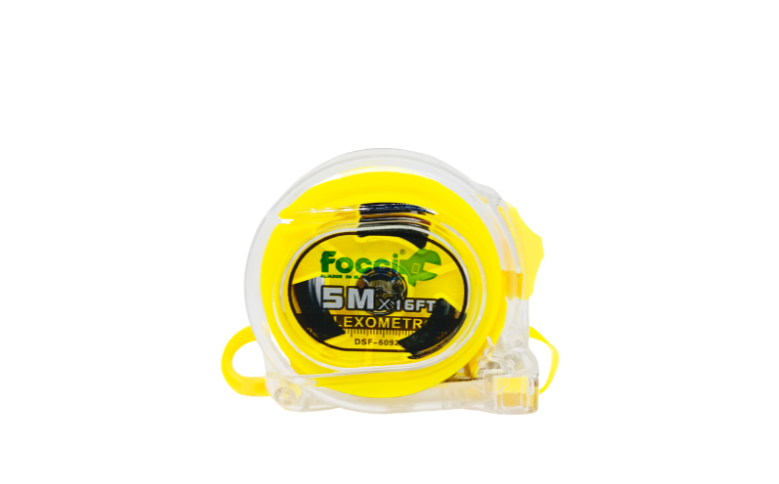 METRO 5 MTS HOJA 19MM TRANSPARENTE (DSF-6092)