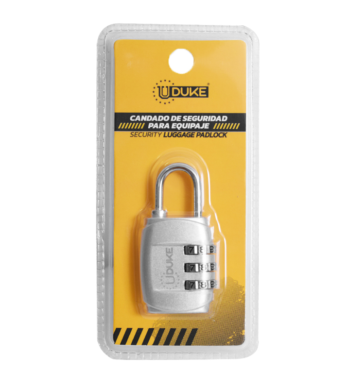 CANDADO CLAVE 3 CODIGOS 13H UDUKE (HT2003)