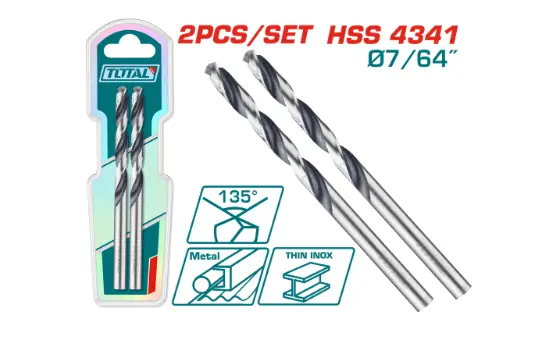 BROCA LAMINA 7/64" JUEGO X 2PZS INDUSTRIAL SUPER TOTAL (TAC1206474)