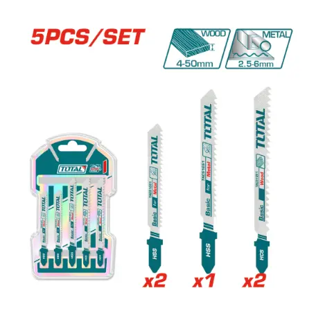 SET DE SEGUETA SIERRA SABLE X 5 PCS (TAC51051) 