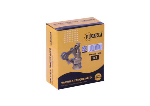 [2412] VALVULA TANQUE ALTO 1/2 INDIVIDUAL UDUKE (CHEQUE) (HT20159)