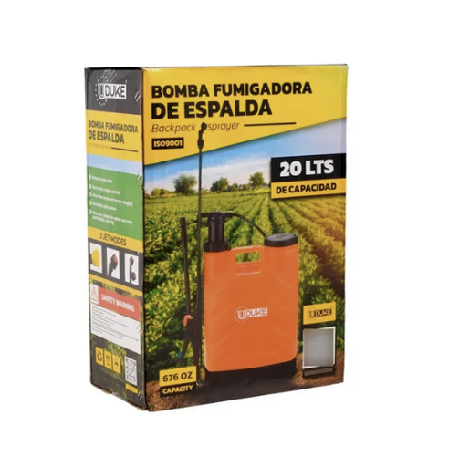 [2742] BOMBA FUMIGADORA DE ESPALDA UDUKE CAP 20 LTS(HT20103-XF-20J)