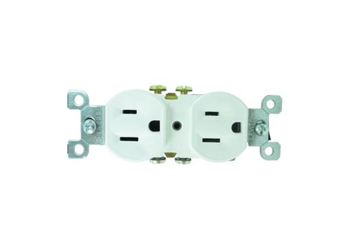 [6046] TOMA DOBLE T/L INCRUSTAR BLANCO UDUKE (U03) (HT20376)