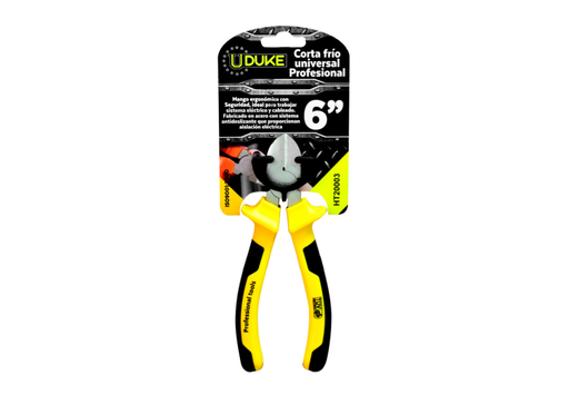 [6753] CORTAFRIO PROFESIONAL UDUKE AMARILLO-NEGRO  6 (HT20003)