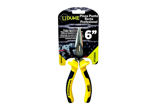 [6755] PINZA PROFESIONAL UDUKE AMARILLO-NEGRO  6 (HT20005)