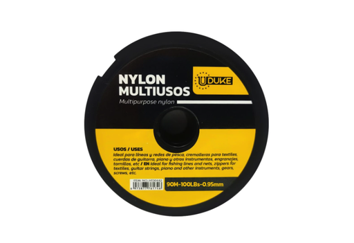 [6985] NYLON UDUKE 12 LBS 0.35  (PAQ X 5) (PRECIO X UND) (HT30430)