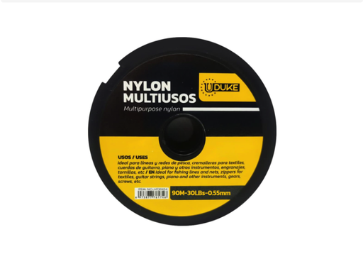 [6989] NYLON UDUKE 30 LBS 0.55  (PAQ X 5) (PRECIO X UND) (HT30434)
