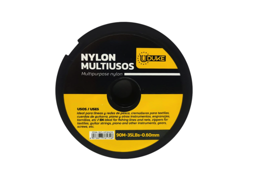 [6990] NYLON UDUKE 35 LBS 0.60  (PAQ X 5) (PRECIO X UND) (HT30435)