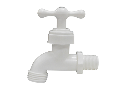 [7002] GRIFO PLASTICO UDUKE BLANCO G/G (HT20144)