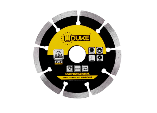 [7345] DISCO DIAMANTADO SEGMENTADO UDUKE 4 1/2 (DDUG-115) (HT30027)