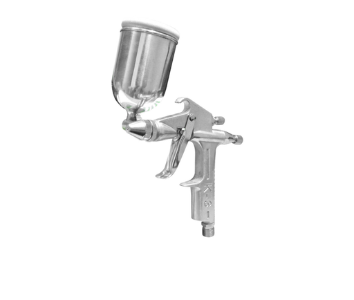 [7501] AEROGRAFO UDUKE PROFESIONAL USA VASO DE 150 CC PISTOLA K3 CROMADA (PUNTA) (HT30567)
