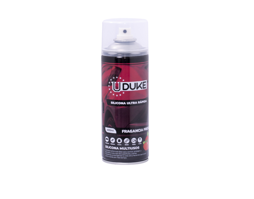 [7727] SILICONA EN AEROSOL UDUKE CON OLOR FRESA 378ML (HT40238)