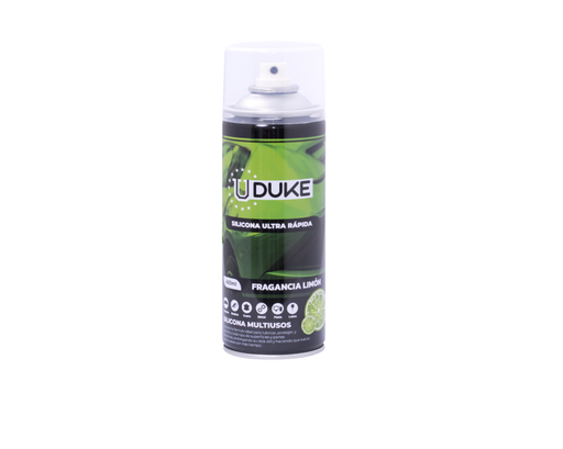 [7728] SILICONA EN AEROSOL UDUKE CON OLOR LIMON 378ML (HT40239)