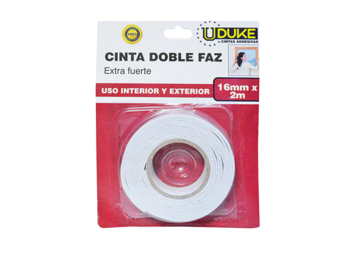 [7788] CINTA DOBLE FAZ UDUKE 2 MTS 1.5MM (HT40183)