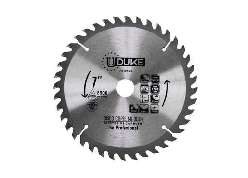 [10136] DISCO MADERA UDUKE PROFESIONAL (7X40) DMD740 (HT30596)