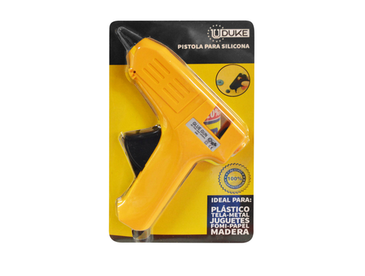 [10924] PISTOLA SILICONA UDUKE AMARILLA GRANDE 40W  (HT80034)