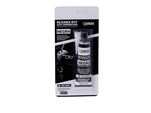[11006] SILICONA UDUKE 50 ML RTV NEGRA ALTA TEMPERATURA AUTOMOTRIZ (HT80125)