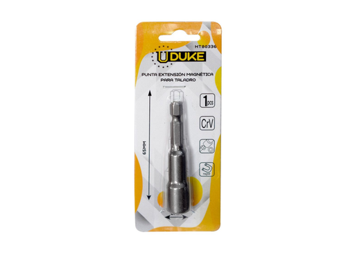 [11593] PUNTA EXTENSION MAGNETICA PARA TALADRO 5/16 UDUKE BLISTER (8X65MM) (HT80336)