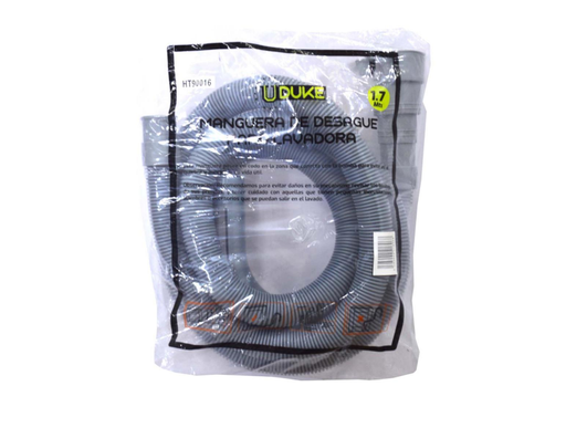 [12140] MANGUERA LAVADORA DESAGUE 3 BOCAS 1.7 MTS UDUKE (HT90016)