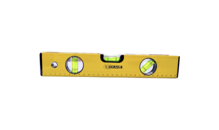 [12177] NIVEL ALUMINIO 12 AMARILLO UDUKE CON IMAN (HT90114)