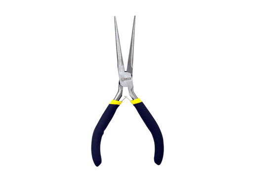 [12183] PINZA MINI 4 1/2 LARGA MANGO NEGRO UDUKE (HT90122)