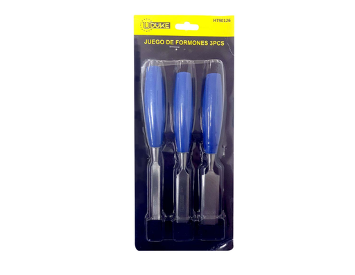 [12187] FORMON (1/2-3/4-1") MANGO PLASTICO X 3 PCS UDUKE (HT90126)