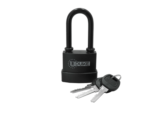 [12202] CANDADO INTEMPERIE ARCO LARGO 45 MM NARANJA UDUKE (HT90180)