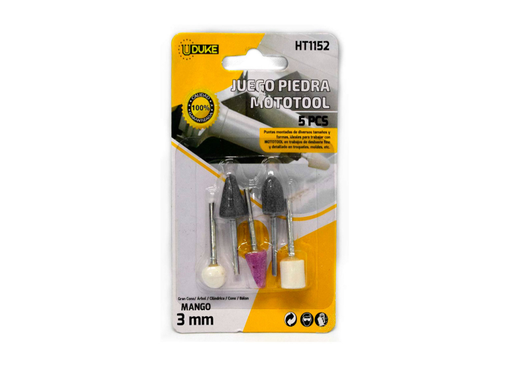 [13536] PIEDRA MOTO TOOL X 5PCS UDUKE (HT1152)