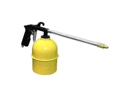 [13539] LINEA NEUMATICA PETROLIZADORA PISTOLA PROFESIONAL AMARILLA UDUKE (HT1157)