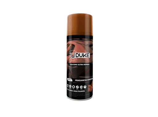 [15166] SILICONA EN AEROSOL UDUKE CON OLOR CHOCOLATE 400ML (HT40306)