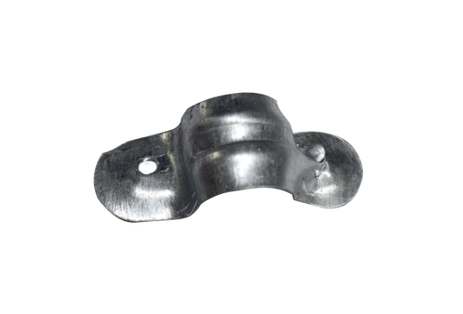 [836AK] GRAPA CONDUIT GALVANIZADA 1/2 DOBLE ALA PQT X 6 UDUKE