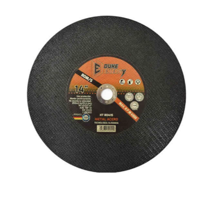 [12128] DISCO 14" X 3/32 CORTE METAL PARA TRONZADORA DUKE ENERGY TECNOLOGIA ALEMANA (HT80415)