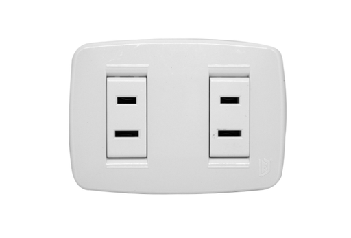 [13855] LINEA DUKE ENERGY S/P BLANCA TOMA DOBLE (RETIE-FL)(LY00004)