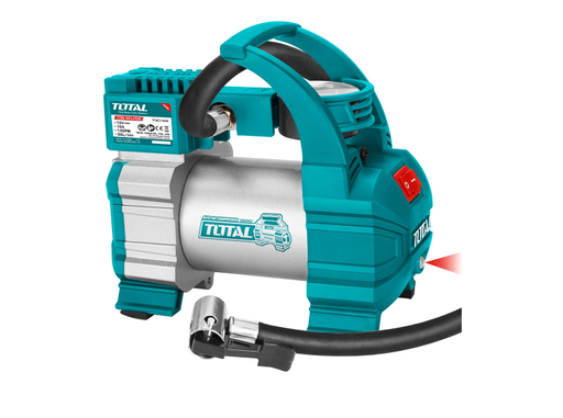 [14761] COMPRESOR MINI 12V 140PSI PARA CARRO TOTAL (TTAC1406)