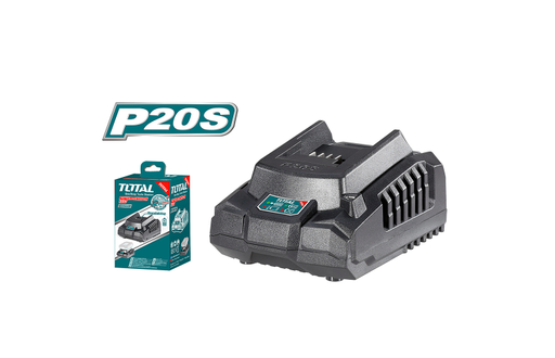 [14765] CARGADOR DE BATERIA 20V INDUSTRIAL INTELIGENTE TOTAL (UTFCLI2001)