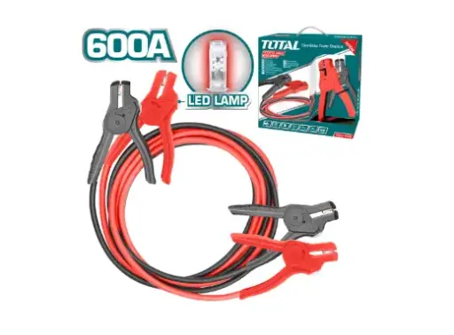 [14791] CABLE INICIO BATERIA 600AMP 3MTS LUZ LED TOTAL (PBCA16008L)
